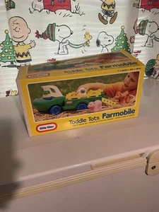 Saubere Box. Little Tikes Toddle Toys Farmobile nur Leerkarton Vintage - Bild 1 von 8
