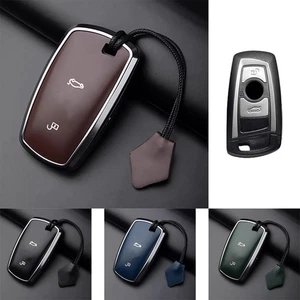 Zinc Alloy Car Key Case Cover For BMW F10 F30 M5 F15 X2 X3 X4 X5 1 2 3 4 5 6 7 - Picture 1 of 16