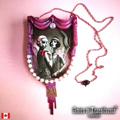 Joyería Collar Colgante Belle Epoque Art Deco Nouveau Charleston Lujo Damas Foto 1 de 4