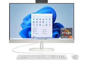 HP 27" All-in-One FHD AMD Ryzen 7 7730U,32GB,1TB SSD,AMD Radeon Graphics - NIB! - Picture 1 of 11