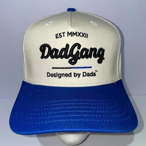 Gorra Dad Gang Snapback azul blanco - Imagen 1 de 6