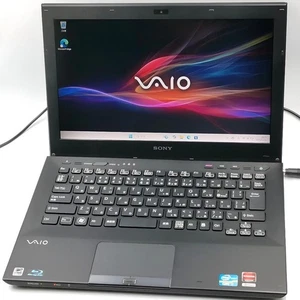 Sony Laptop VAIO VPCSA3AJ Win11 Core i7 2.8GHz Black Used Japan - Picture 1 of 5