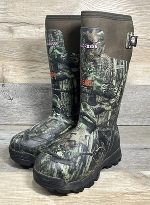 LACROSSE AlphaBurly Pro Women Size 7M MOBU Rubber 15" 1600G Winter Hunting Boots - Image 1 of 4