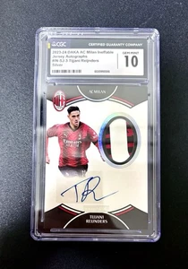 Tijjani Reijnders 2023-24 DAKA AC Milan Patch Auto 19/29 CGC 10 - Bild 1 von 2