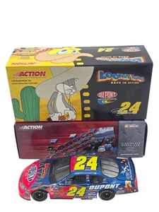 ACCIÓN 1:24 JEFF GORDON #24 DUPONT / LOONEY TUNES BACK IN ACTION NASCAR DIECAST  - Imagen 1 de 11