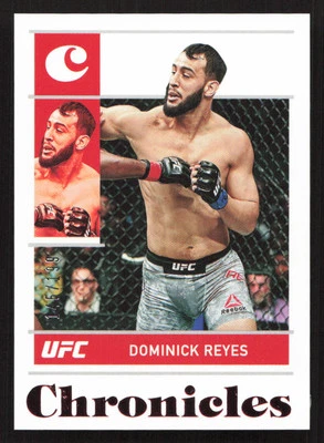 2022 Panini Chronicles UFC Dominick Reyes Red #/199 #27 Card - Image 1 of 2