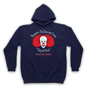 IT PENNYWISE THE DANCING CLOWN KING FILM ADULTS UNISEX HOODIE - Picture 1 of 11