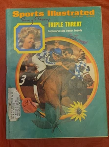 RARE RON TURCOTTE & PENNY (TWEEDY) CHENERY HAND SIGNED 1973 SPORTS ILLUSTRATED - Picture 1 of 5