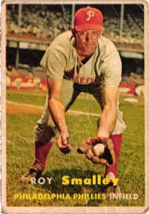 1957 Topps - Roy Smalley #397 - Phillies - Picture 1 of 2