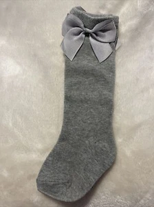 Baby Mädchen Socken Kleinkind Schleife Baumwolle Neugeborenes Säugling Größe S/0-12 Monate - Bild 1 von 4