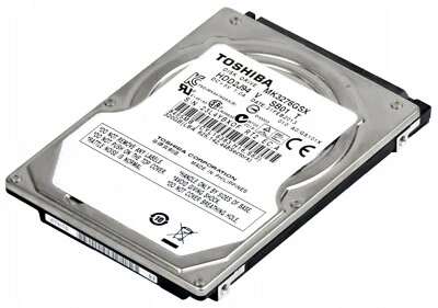 Toshiba MK3276GSX 320GB 5.4K 8MB SATA II 2.5'' Hard Drive - Image 1 of 3