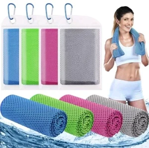 4 Pack Cooling Towels for Neck and Face, Gym Towel - Picture 1 of 8