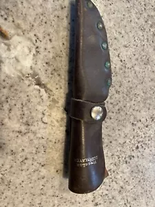 THE ORIGINAL PRECISE DEERSLAYER FIXED BLADE KNIFE W/SHEATH - Picture 1 of 4