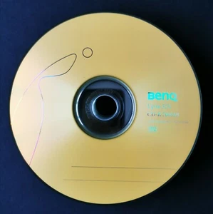 BenQ Blank Recordable CD Discs 52X CD-R 700MB-Pack of 13 Disc-100% Authentic - Picture 1 of 1