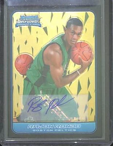 2006-07 Bowman Chrome Autograph Rookie #163 Rajan Rondo - Picture 1 of 2