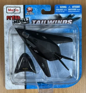 Maisto Tailwinds Lockheed F-117 Nighthawk Diecast w/ Stand - 2017 - NIB - Picture 1 of 5