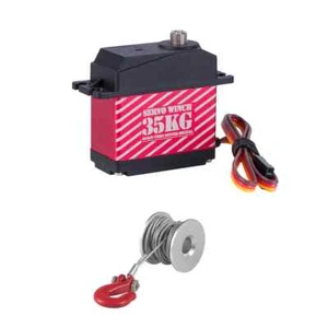 35KG Digital Servo 360° Waterproof Winch Line Hook for RC Car Ship Truck Robot - Picture 1 of 20