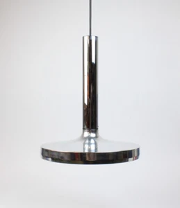Erco-Hängelampe Chrom 1960er Space Age (419-4 II2) - Bild 1 von 5