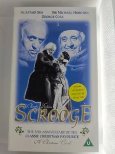 Scrooge (VHS, 2005) rare george Cole uk free shipping - Picture 1 of 4