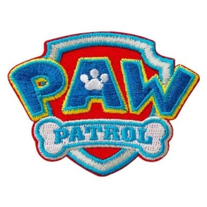 Aufbügelmotiv ♥ Patch ♥ PAW Patrol LOGO ♥ Aufbügler♥Applikation NEU - Picture 1 of 2