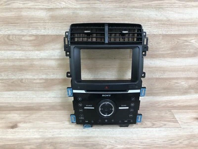 UNIDAD PRINCIPAL DE RADIO NAVEGACIÓN FRONTAL FORD OEM EDGE SONY CONTROL DE CLIMA FRONTAL 11-14 Foto 1 de 4