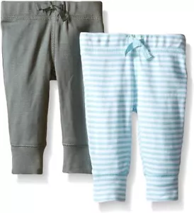 Carter's Baby Boys' 2-Pack Cotton Pants 12M - Picture 1 of 1