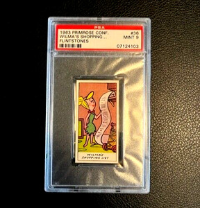 1963 Primrose Confectionery Flintstones #36, PSA 9