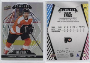 2022-23 Upper Deck Allure Rookies Bobby Brink #145 Rookie RC