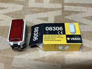 VIMAR SERIE 8000 SPIA DIFFUSORE ROSSO 08306 - Foto 1 di 1