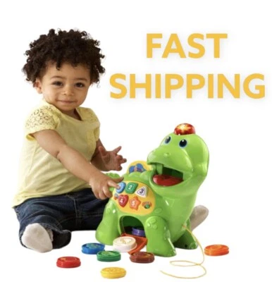 Vtech Chomp and Count Dino Green  Educational Toy Musical Toy Educational Toy - Image 1 of 4