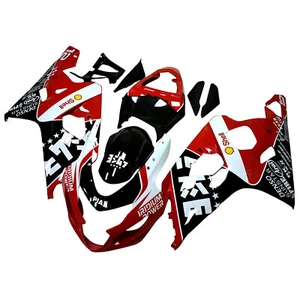 Plastic Bodykit For Suzuki GSXR600 GSXR750 K4 2004 2005 Red Black White Fairings - Foto 1 di 5