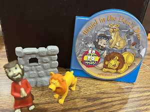Tales of Glory-Daniel & the Lion’s Den Action Figure toys+Let's Read Brd bk w/CD