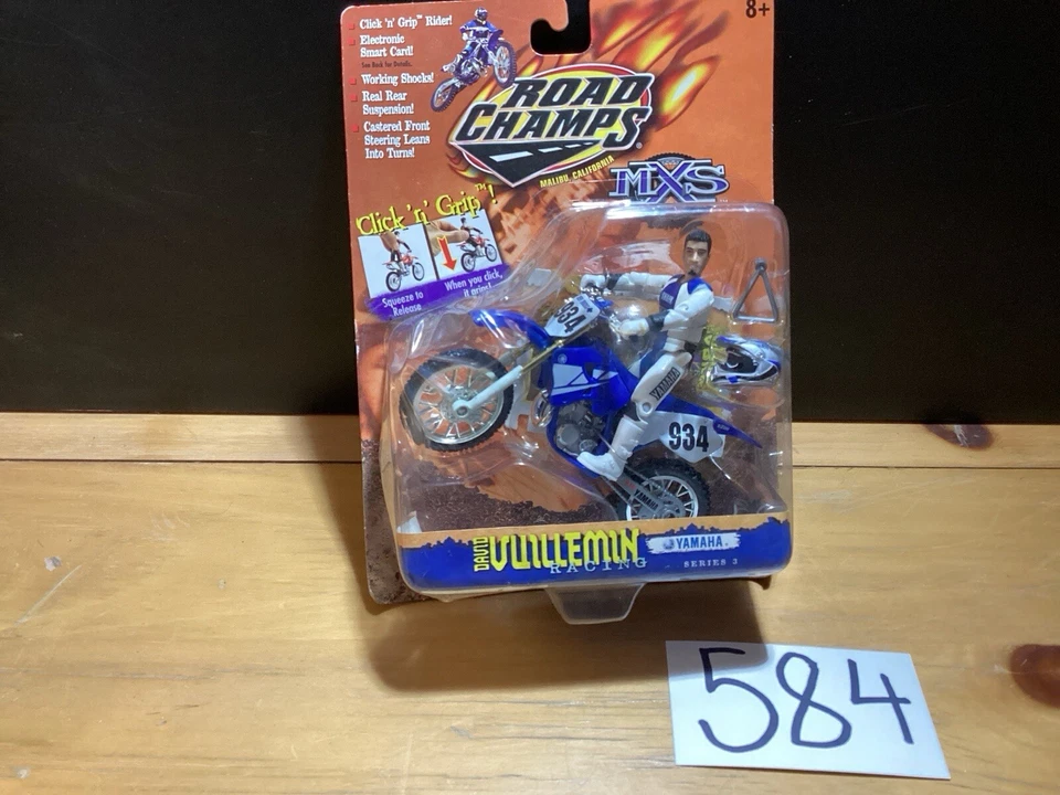 Road Champs MXS Ricky Carmichael Motocross Racer Figure (26100)