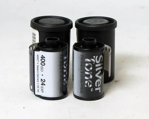 Agfa Silver Tone 400 35mm 24exp B&W Film NOS 2x Rolls - Picture 1 of 1