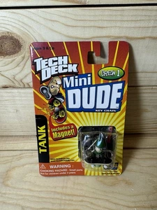 SEALED Vintage Tech Deck Mini Dude Key Chain "TANK" Fun 4 All - Picture 1 of 2