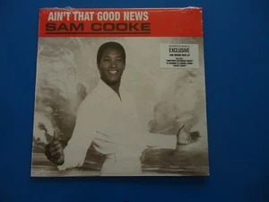 Sam Cooke Ain't That Good News LP (2021) NEW 180g Red Vinyl Shrink Wrap Tear - Picture 1 of 4