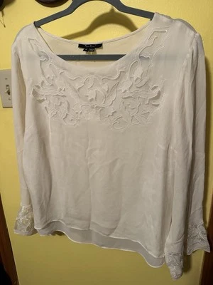 Vestido mujer eci new york top manga larga marfil talla XL cuello redondo   Foto 1 de 4