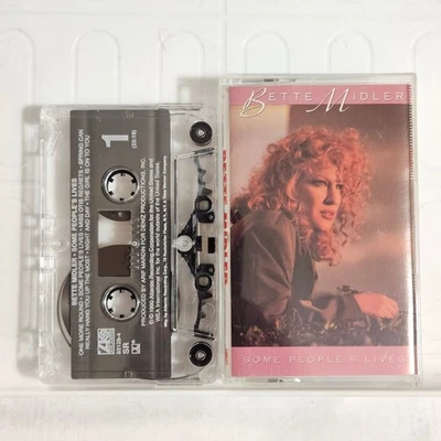 Bette Midler Some People's Lives Cassette Album 1990 Atlantic USA Foto 1 de 2