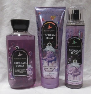 Bath & Body Works Body Wash Crema Fragancia Bruma Set Lote de 3 I SCREAM FLOAT - Imagen 1 de 7