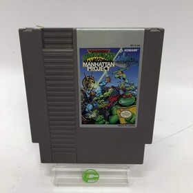 Teenage Mutant Ninja Turtles III The Manhattan Project (Nintendo NES, 1992)