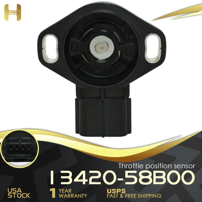 TPS Throttle Position Sensor 13420-58B00 For 1992-1995 Suzuki Sidekick X-90 GEO - Imagem 1 de 4