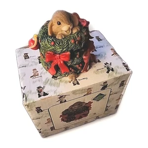 Selten | Charming Tails - "THE CROWN-IN FOR THE SEASON" | Weihnachtsmaus + Box! - Bild 1 von 9