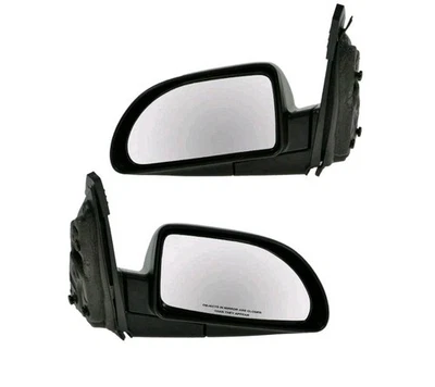 Juego de pares de espejos retrovisores laterales eléctricos plegables negros izquierda y derecha para Saturn Vue Foto 1 de 4