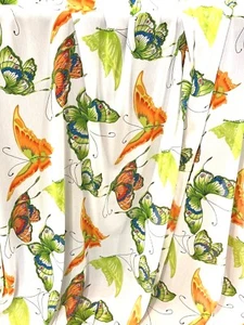 Butterfly Printed Polyester Georgette 152cm - Picture 1 of 1