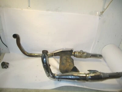 KAWASAKI VN700 VULCAN EXHAUST MUFFLER SYSTEM PIPES VN 700 18002-1562 kc - Изображение 1 из 4