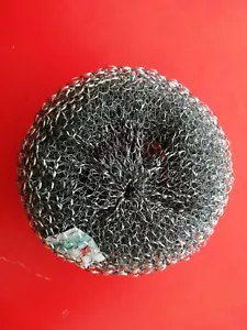 10Pcs W60 Metal Heavy Duty Scouring Pad Grill BBQ Oven Pot Pan Rust Cleaning - Picture 1 of 3
