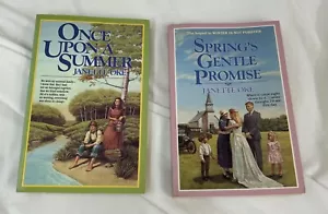 Janette Oke Book Lot Seasons Of The Heart Paperback 1 & 4 Summer Spring - Imagen 1 de 5