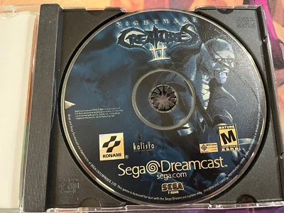 Nightmare Creatures II for Sega Dreamcast (2000, Konami) Disc Only - Image 1 of 2