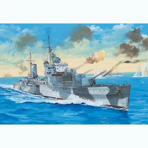1/350 Trumpeter 05366 HMS Naiad Royal Navy Cruiser Plastic Static Ship Model Kit - Picture 1 of 12