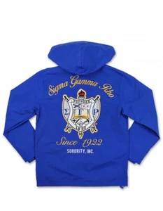 CHAQUETA CORTAVIENTOS SIGMA GAMMA RHO SORORITY 1922 CHAQUETA CORTAVIENTOS - Imagen 1 de 2